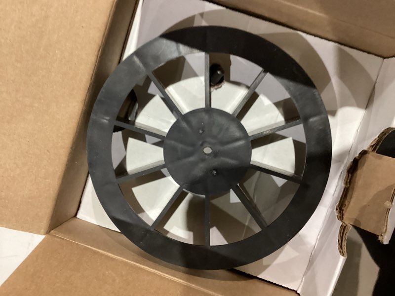 Condition photo showing As Is for broan-nutone metal replacement bath fan motor