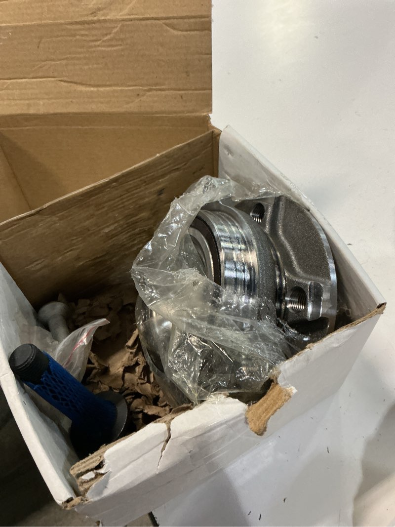 Condition photo showing As Is for 2pcs 513301 front/rear wheel bearing hub assembly compatible with audi a4 a5 a6 2012-2014, a4/a5/a6/a7/a8 quattro 10-14, allroad 13-16, q5 2010-2015, for audi s5 s6 s7 s8 rs5 2013-2015, 5 lugs w/abs oe size oe 513301