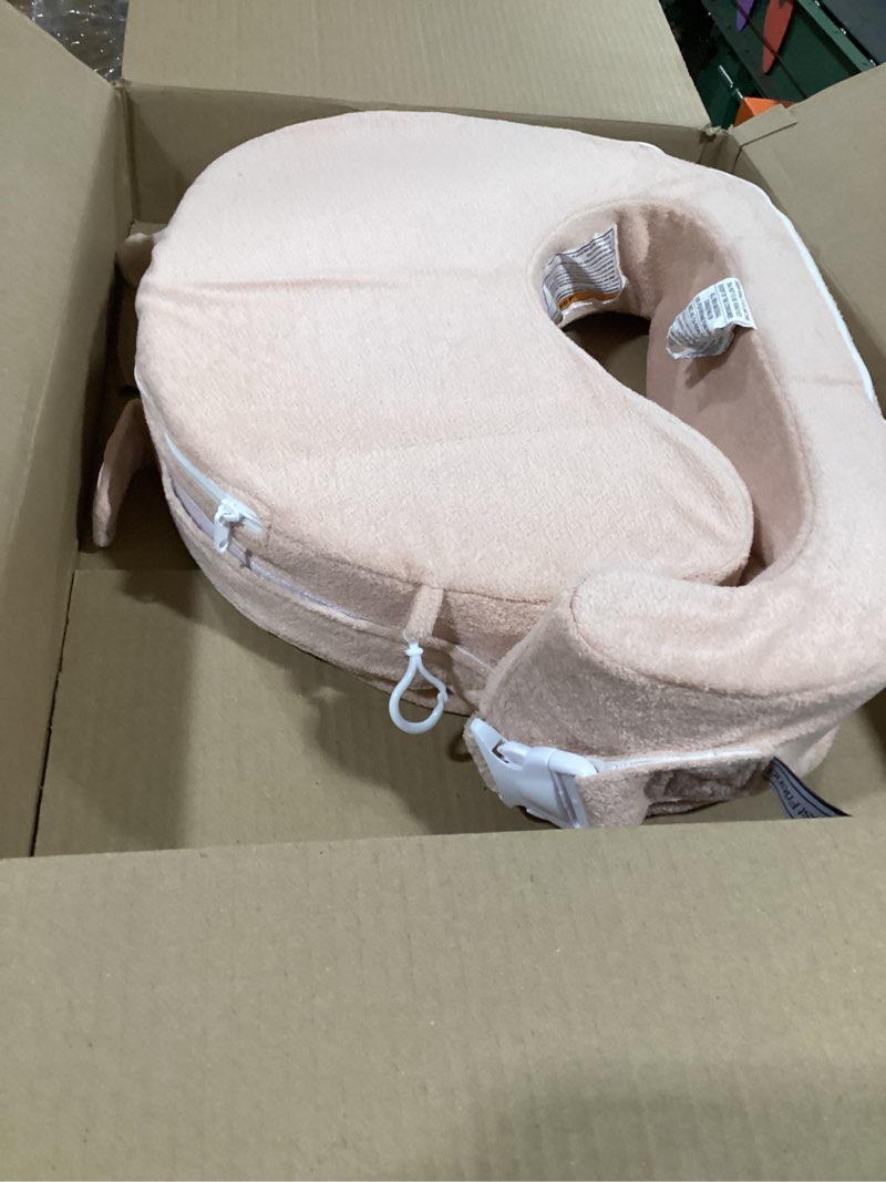 Condition photo showing Good Condition for my brest friend nursing pillow - deluxe - enhanced comfort w/ slipcover - ergonomic breastfeeding pillow for ultimate support for mom & baby - adjustable pillow w/ handy side pocket, soft rose
