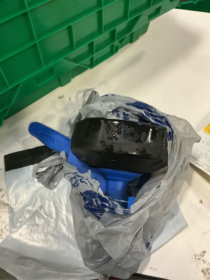 Condition photo showing Good Condition for Drain Auger, Clog Remover with Drill Adapter, 25 Feet Flexible Plumbing Snake Use Manually or Powered for Kitchen, Bathrom and Shower Sink, Comes with Gloves (blue)