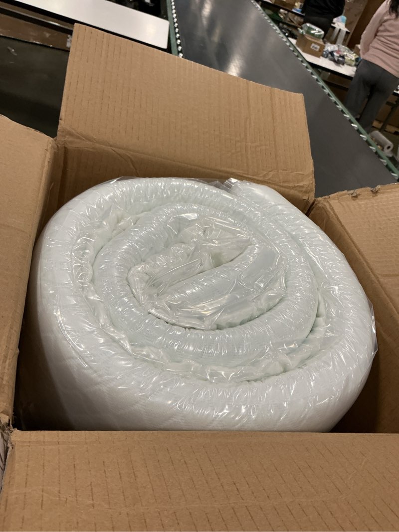 Condition photo showing New/Like New for Cooling Gel Memory Foam Mattress Topper Twin 39x75 Inch 3 Inch-Pressure Relief Bed Topper with Breathable White