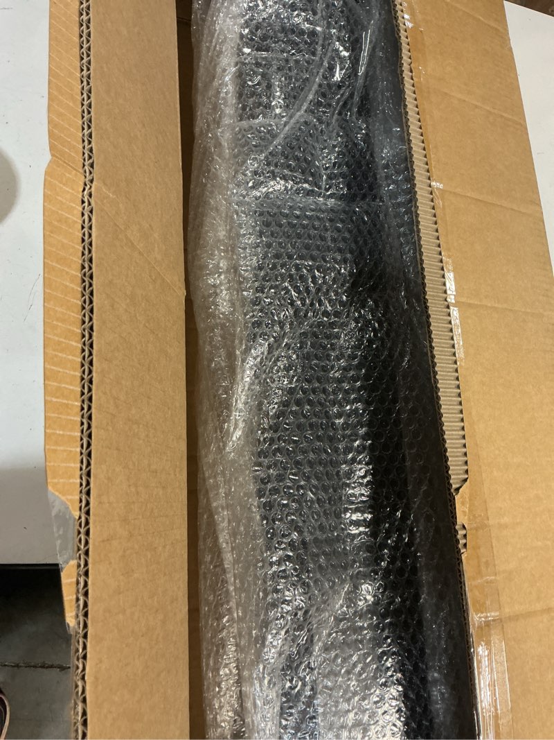 Condition photo showing New/Like New for 43" heavy duty galvanized steel mailbox post - rustproof 4x4 black in-ground mount, usps compliant, easy diy installation for standard mailboxes
