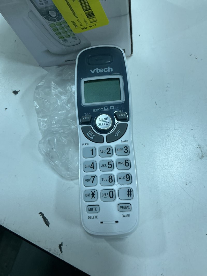 Condition photo showing As Is for vtech cs6114 dect 6.0 cordless phone system (without digital answering system)