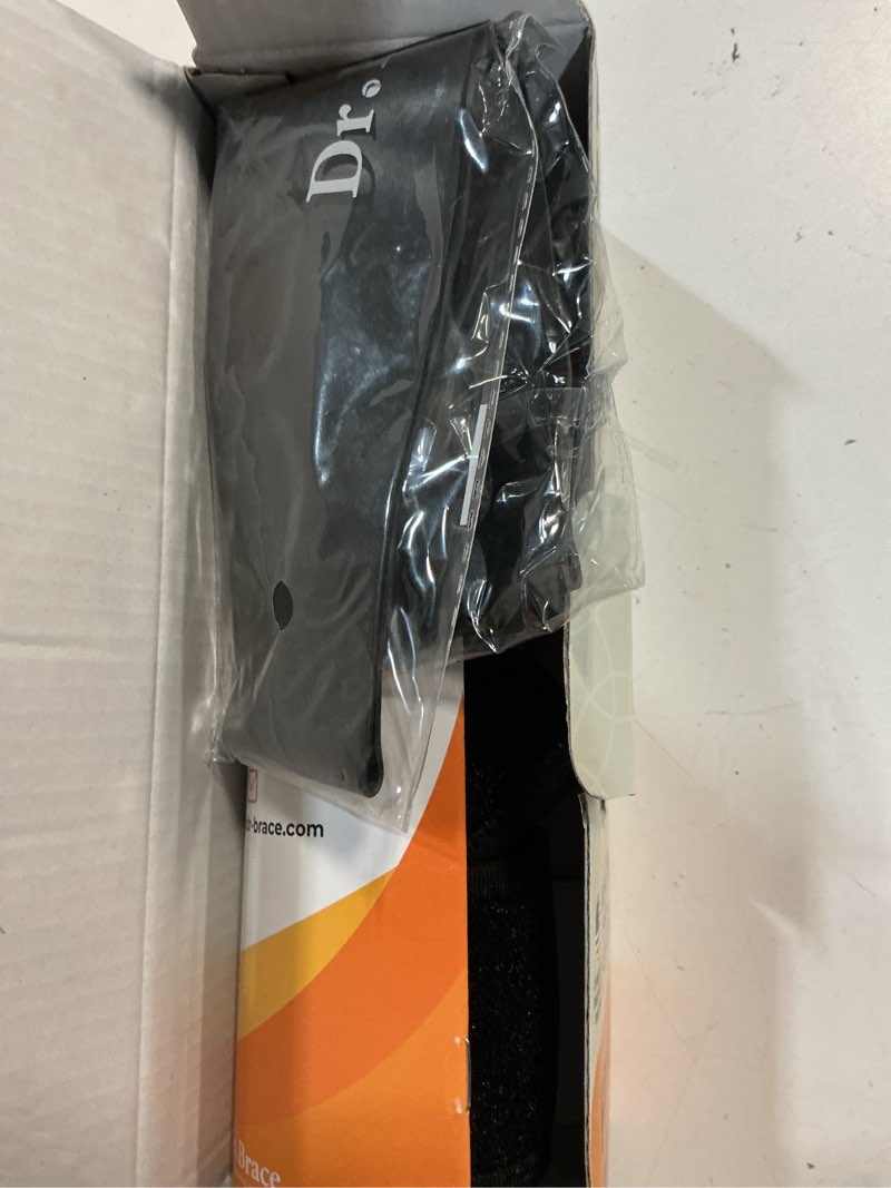 Condition photo showing Good Condition for dr. brace elite knee brace with side stabilizers & patella gel pads for maximum knee pain support and fast recovery for men and women-please check how to size video (pluto, small) small pluto