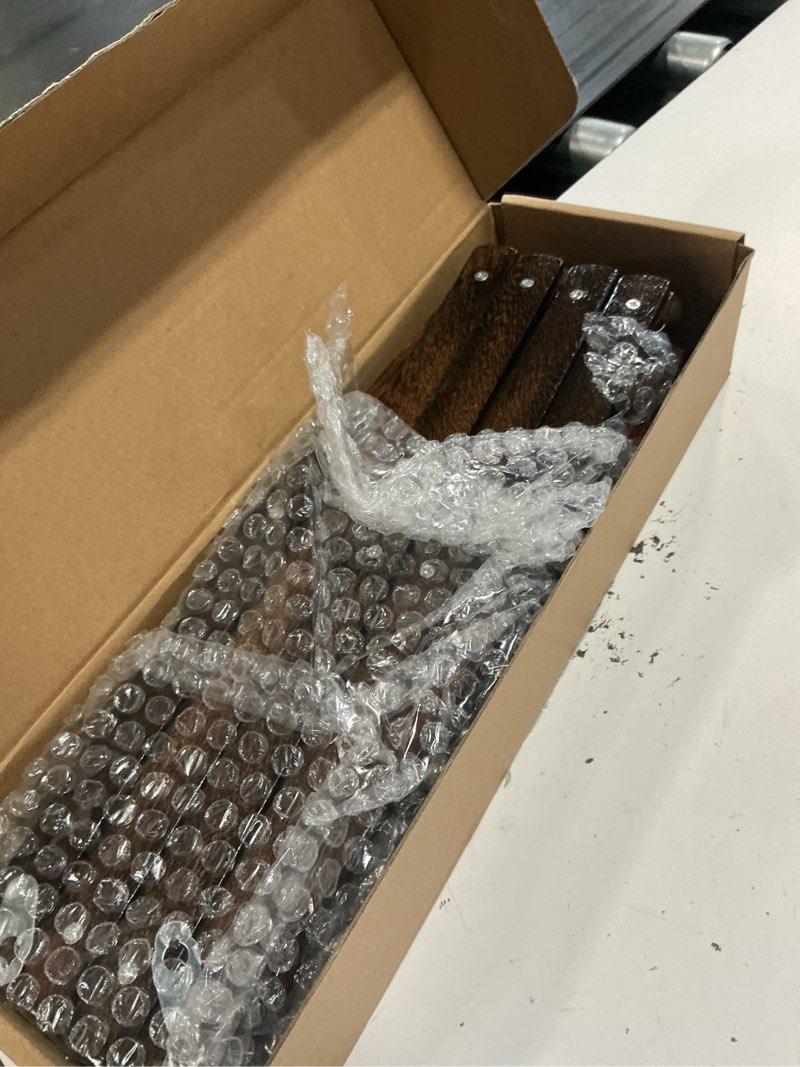 Condition photo showing Good Condition for amapon accordion style expandable wall wooden coat rack 13 hooks (pegs) hang hats jackets coffee mug purses necklaces towels cap leash scarves data line kitchenware (walnut 2 packs)