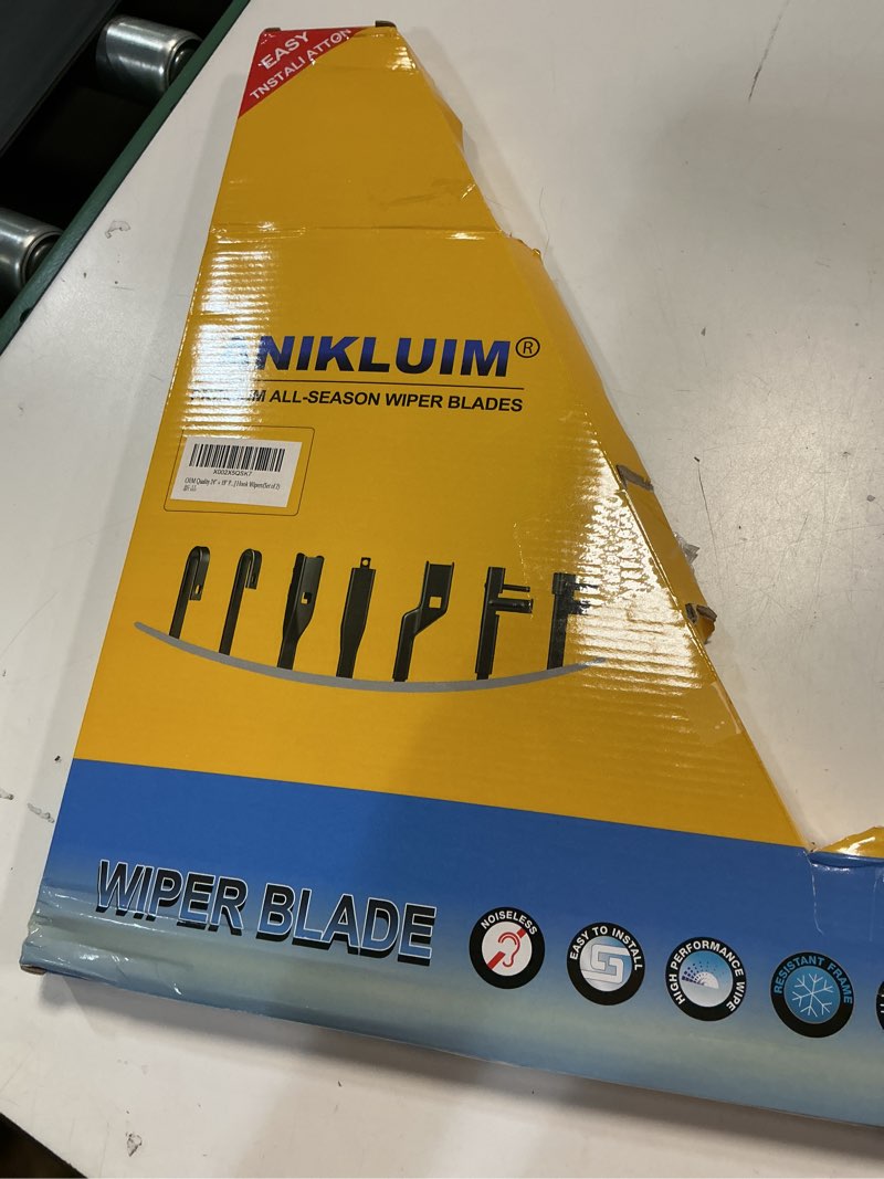 Condition photo showing Good Condition for oem quality 24" + 19" premium all-seasons durable stable and quiet windshield wiper blades-j hook wipers(set of 2) 24"+19"(pair for front windshield)