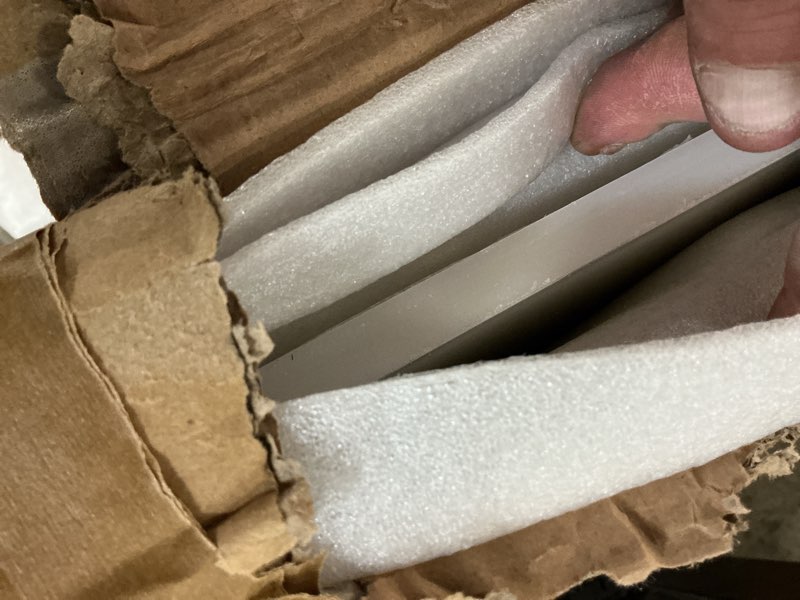 Condition photo showing Good Condition for Sasylvia Hdpe Sheet, Hdpe Plastic Sheet Flexible High Density Polyethylene Cutting Board Solid Plastic Block for for CNC, Machining, Industrial, Marine, DIY(1/2" X 36'' X 48'',White,1 Pcs) 36'' X 48'' White 1