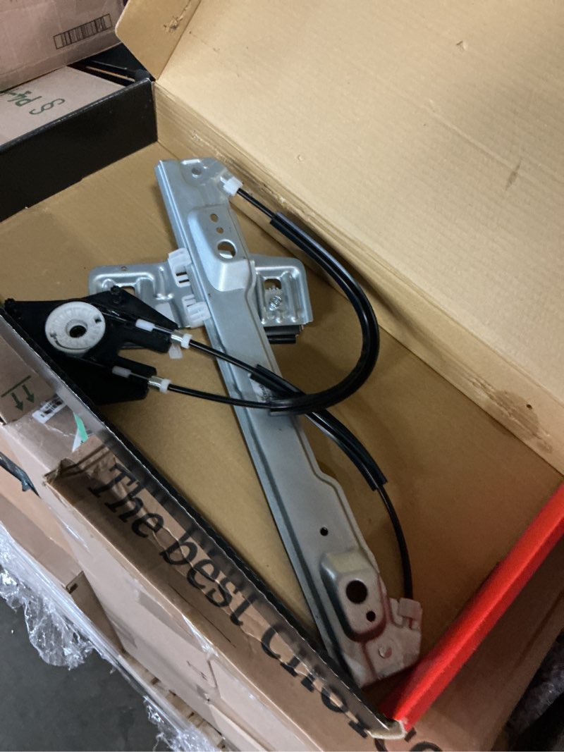 Condition photo showing As Is for a-premium electric power window regulator without motor compatible with ford fiesta 2011-2019, front left driver side