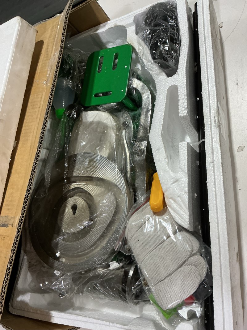 Condition photo showing As Is for Manual Leather Sewing Machine Hand Shoe Cobbler Stitching Repair Mending Machine Patcher Dual Cotton Nylon Line Sewing Machine