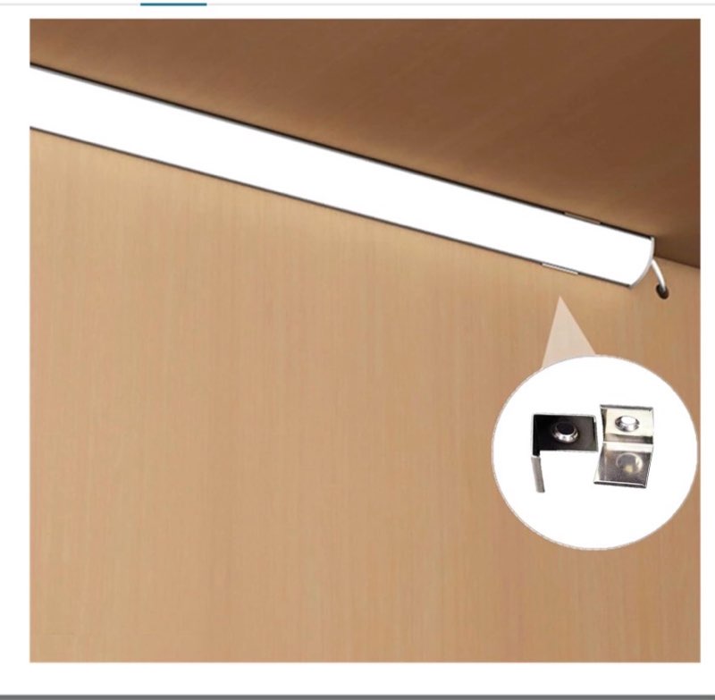 v shape 6.6ft 200cm led strip aluminum channel diffuser