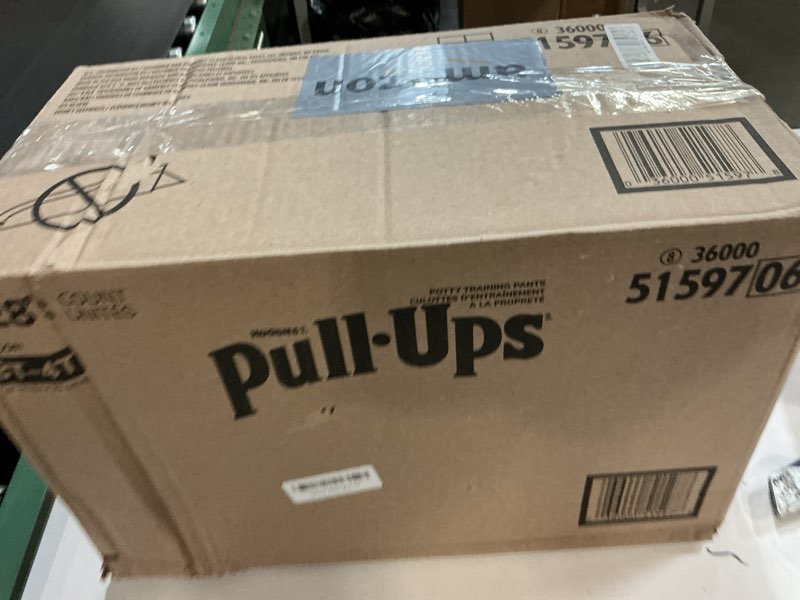 Condition photo showing New/Like New for Pull-Ups Boys' Potty Training Pants, Size 3T-4T Training Underwear (32-40 lbs), 112 Count (4 Packs of 28), Packaging May Vary 3T-4T 112