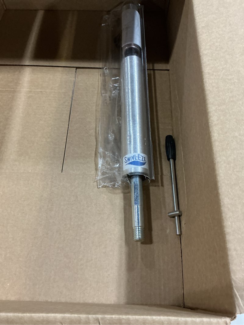 Condition photo showing Good Condition for Attwood Lock'N-Pin 3/4" Adjustable Power Pedestal Boat Seat Pin Post SP-3004-R Non-Threaded