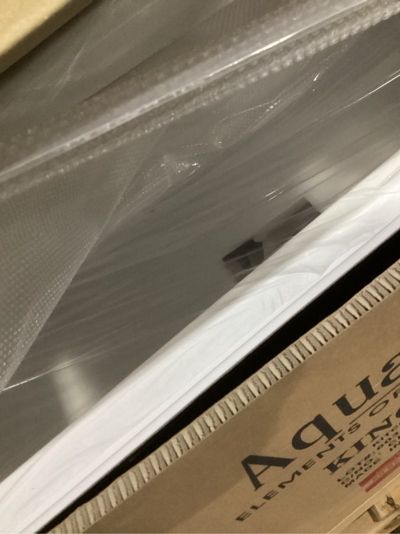 Condition photo showing Good Condition for Kingston Brass Aqua Eden VTAP603622L 60-Inch Acrylic Alcove Tub with Left Hand Drain, White 60" (L) x 36" (W) x 21-5/8" (D) White Alcove Tub