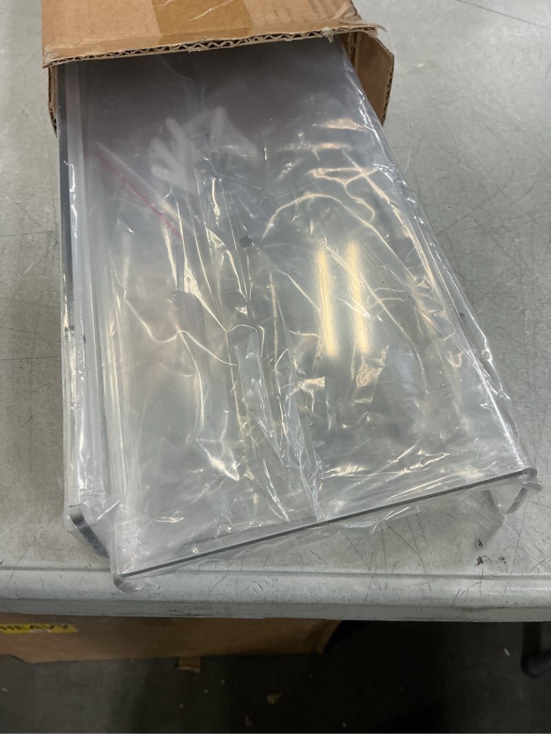 Condition photo showing New/Like New for upsimples 2 Pack 23.6x5.5 Inches Acrylic Shelves for Wall Storage, Floating Bookshelves for Kids, Di