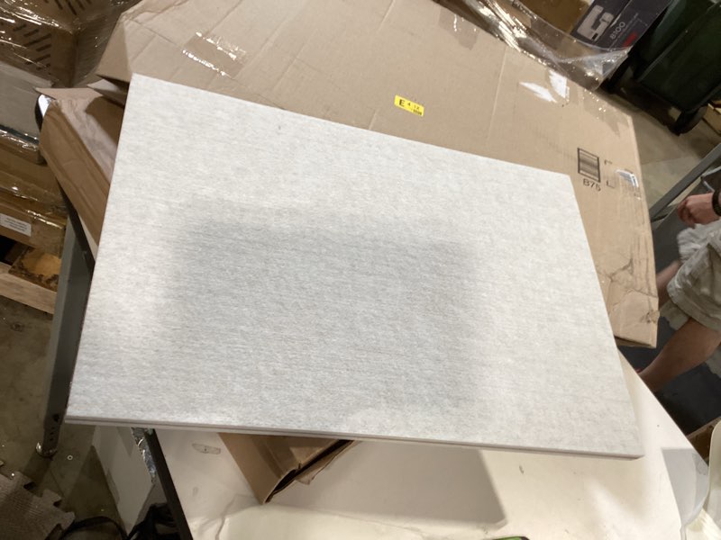 Condition photo showing Good Condition for jigsaw puzzle board for 1000 pieces, foldable puzzle board, 31.5" x 24" felt display board oatmeal 31.5" x 23.6" no tray