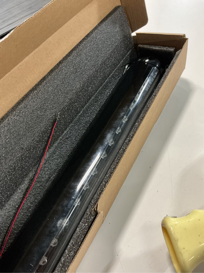 Condition photo showing As Is for third 3rd brake light led for 1992-1999 chevy c/k suburban blazer tahoe/gmc yukon jimmy/hummer h2/ bravada high mount rear brake lights center cab stop light (black) 1992-1999 c/k suburban blazer tahoe yukon
