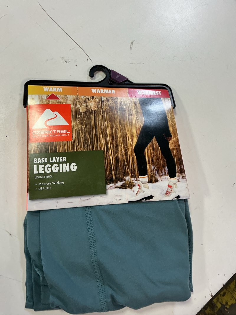 Condition photo showing Good Condition for ozark trail women's warm thermal base layer bottom xxl