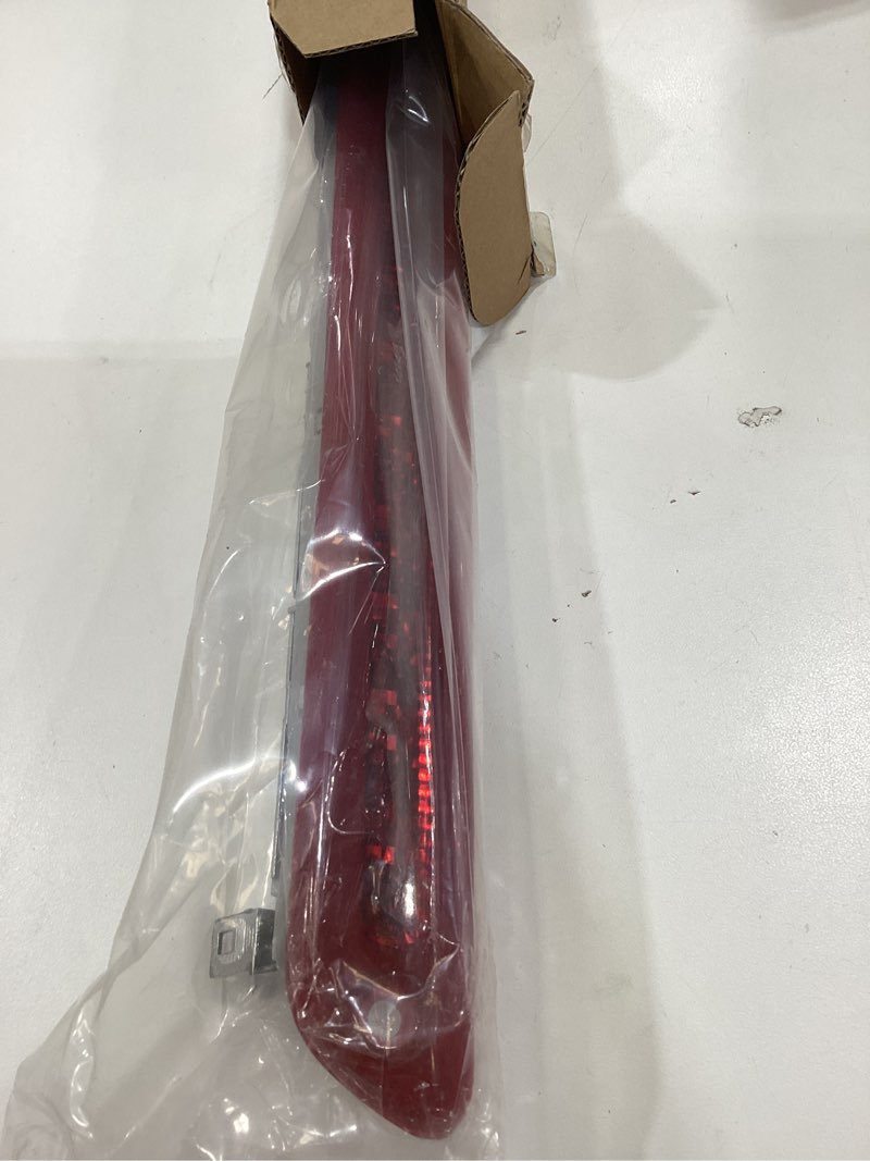 Condition photo showing As Is for led third brake light compatible for mercedesbenz sprinter 2500 3500 2014-2023, waterproof plastic red housing 3rd high mounted stop lamp rear center high level brake light