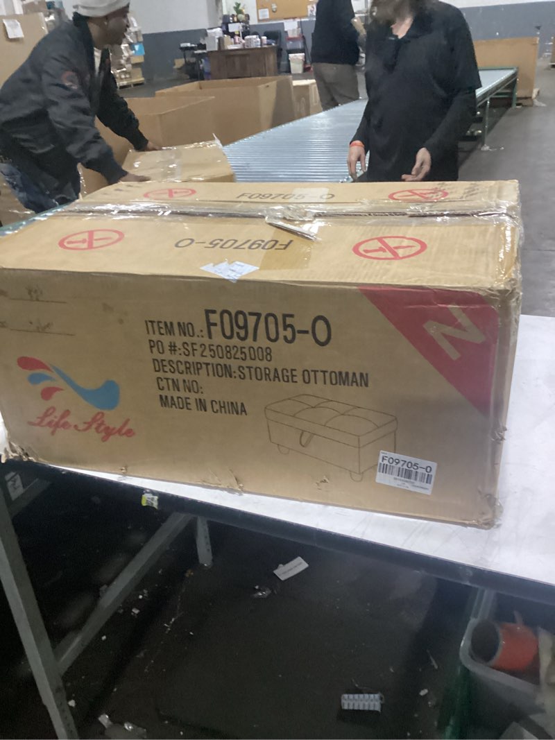 Condition photo showing Good Condition for Sectional Couches for Living Room with Movable Chaise & Storage Ottoman - 97.5" Velvet L Shaped Couches for Living Room Apartment, 4 Seat Home Furniture Modular Sectional Sofas, Grey A-dark Grey Velvet