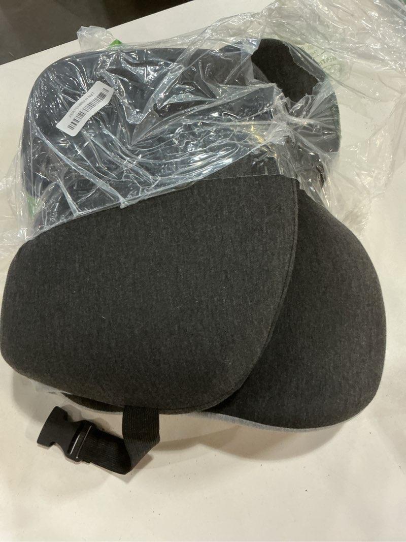 Condition photo showing Good Condition for seat cushion, office chair cushions for tailbone relief, seat cushions for office chair with l-shaped ergonomic design & adjustable strap, memory foam chair cushion for long sitting worker(black gray)