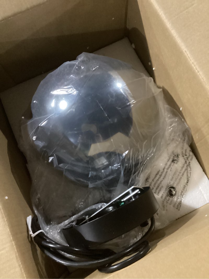 Condition photo showing As Is for mirror smoke gray glass pendant lights kitchen island black hanging light fixture 7.87" glass globe pendant light modern pendant lighting for kitchen island bedroom dining room (7.87", 1 pack) mirror smoke gray 1 pack 7.87 in