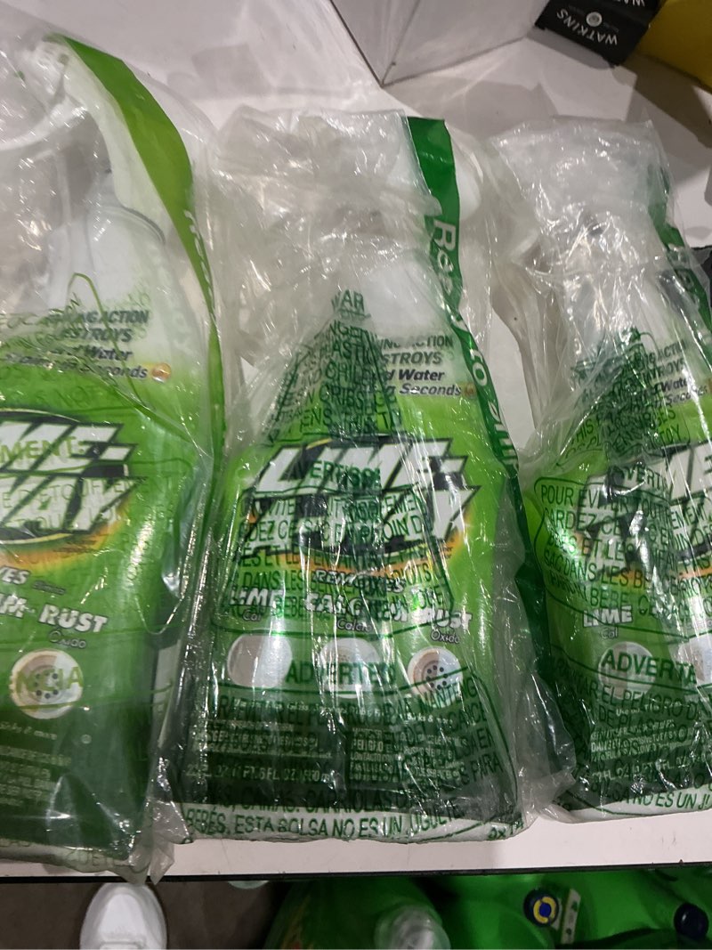 Condition photo showing Good Condition for lime-a-way hard water stain remover spray, removes lime, calcium & rust in seconds, bathroom cleaner, 22 fl oz 22 fl oz (pack of 3)