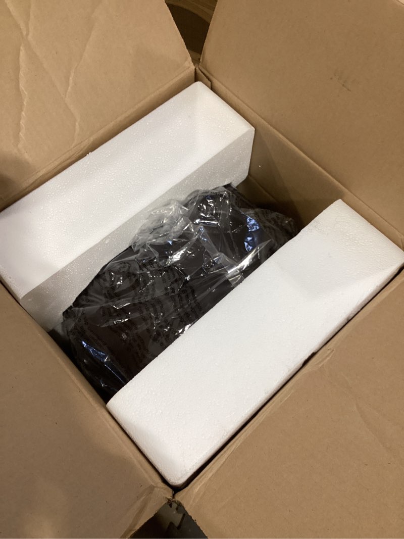 Condition photo showing As Is for duraflame Infrared Quartz Electric Lantern Heater - Gun Metal Gray