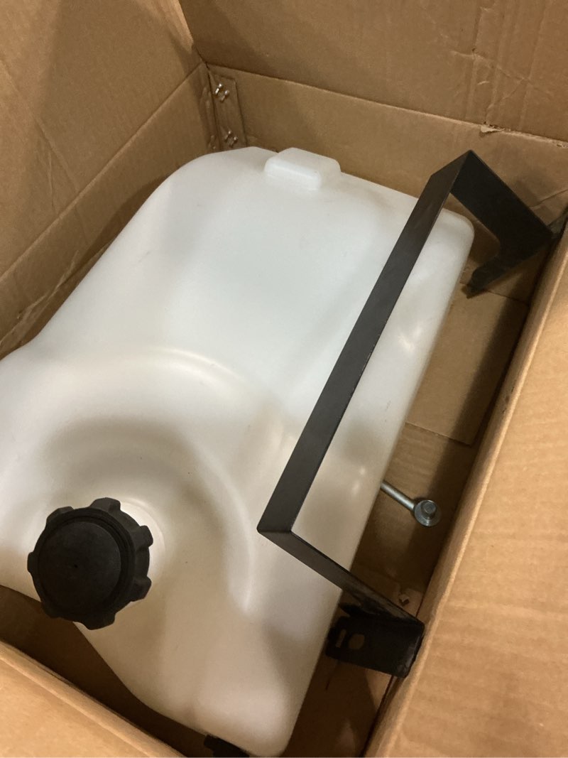 Condition photo showing Good Condition for gas fuel tank compatible with john deere's 100 series d140 l100 l108 l110 l111 l118 l130 la105 la115 riding lawn mower fuel tank gy21102 gy20894 gy21876