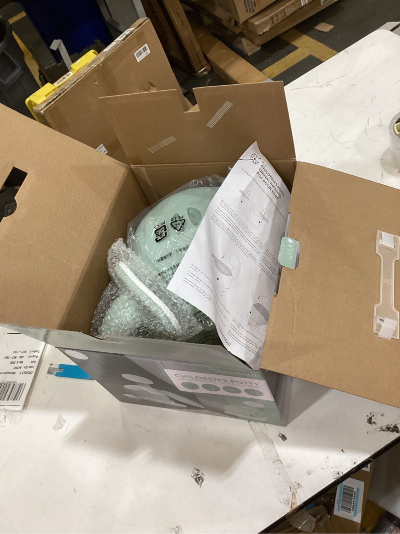 Condition photo showing New/Like New for Kindsgut Potty Training Toilet in Whale Design, Designed in Germany, Potty Training in a Beautiful Design, Pistachio