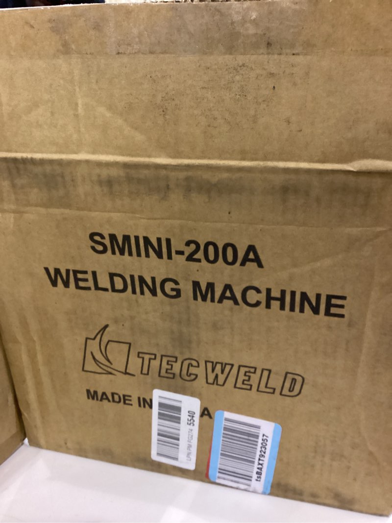 TECWELD 200A Stick Welder 110V, Mini Portable Inverter Welding Machine with Synergic Control, Digita