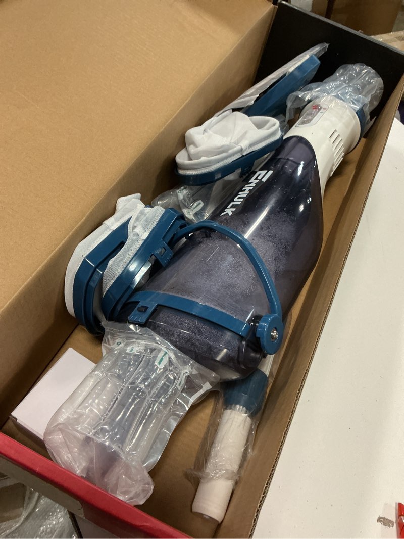 Condition photo showing As Is for Enhulk Rechargeable Handheld Cordless Pool Vacuum for Above Ground Pool and Inground Pool(2025 Upgraded),60-Minute Runtime,Powerful Suction up to 18.5 gallons/min, Efficient Leaf and Debris Removal