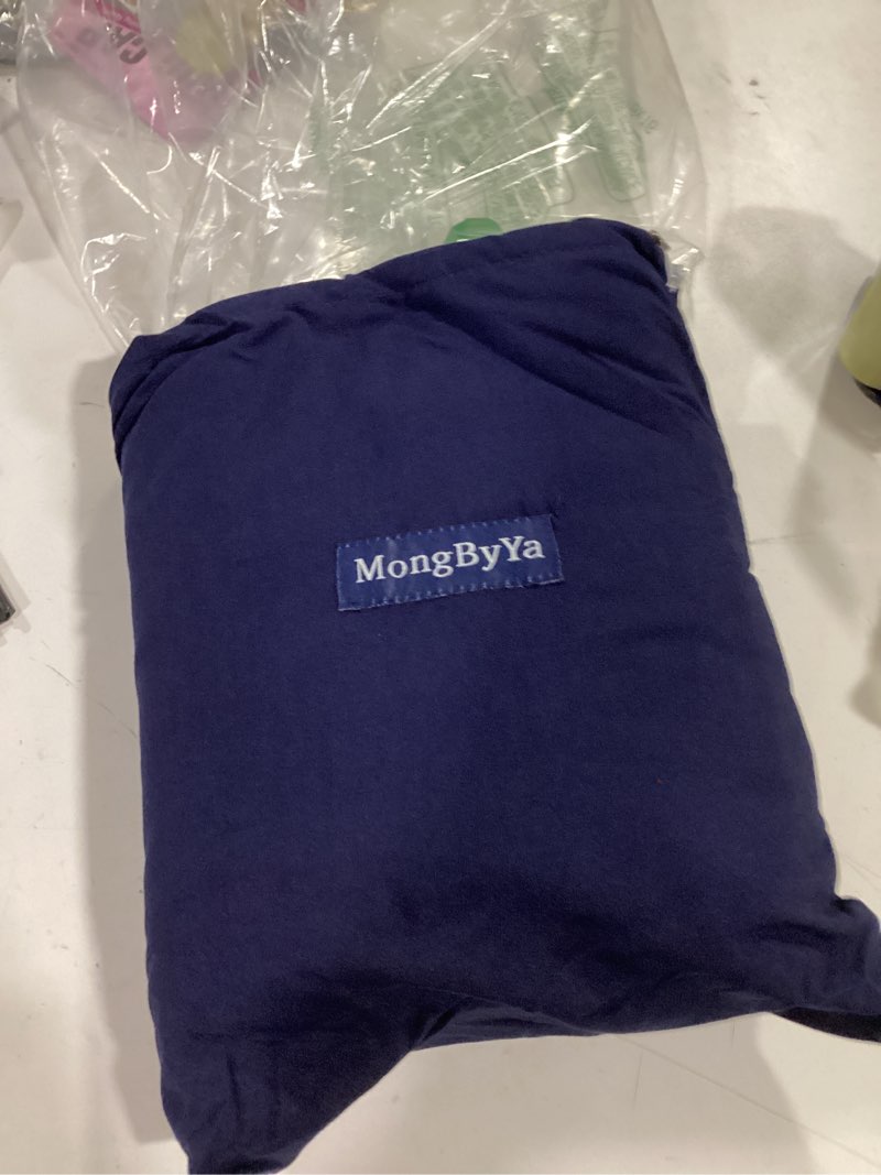 Condition photo showing New/Like New for sleeping bag liner lightweight compact sleeping bag sack portable clean travel sheet camping sleep sheet for backpacking hotel hiking navy blue 82.7” x 70.9”