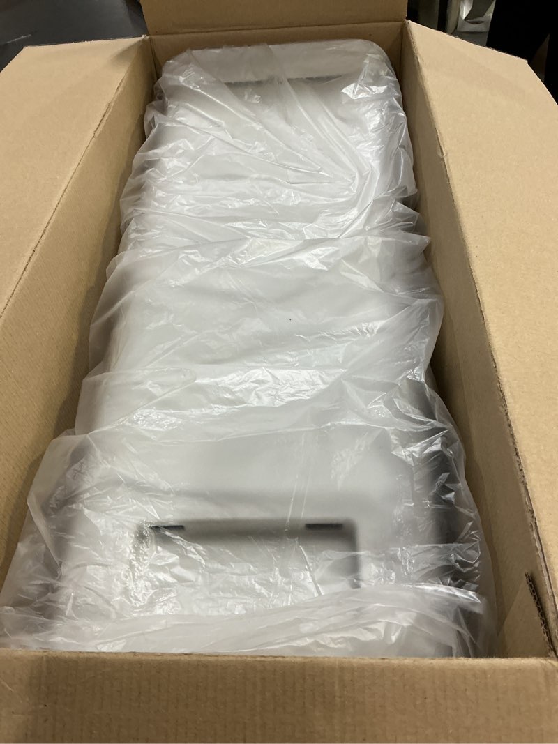 Condition photo showing Good Condition for Brabantia Sort & Go Kitchen Recycling Bin | L / 10.6 Gal / 40L | Light Gray | Removable Stay-Open Lid, Carry Handle | Trash Can for Bottles, Cans, Paper, Glass | Wall Bracket Sold Separately 1x 10.6 Gal / 40L Light Gray