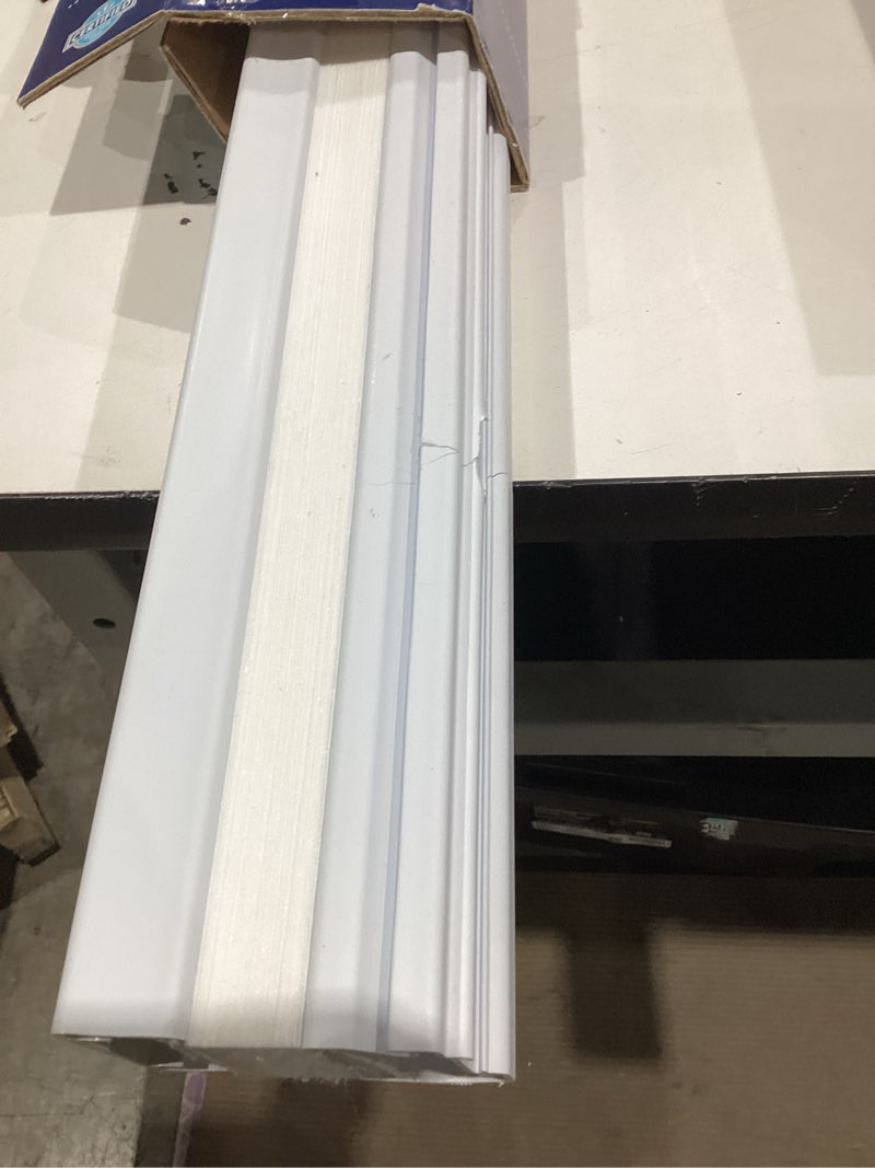 Condition photo showing As Is for levolor 36-in x 72-in snow light filtering cordless cellular shade