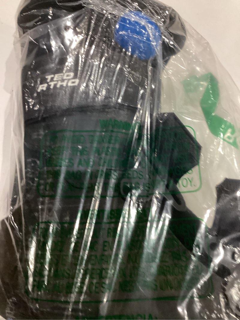 Condition photo showing As Is for United Ortho USA14115 Short Air Cam Walker Fracture Boot, Medium, Black Black Medium Boot