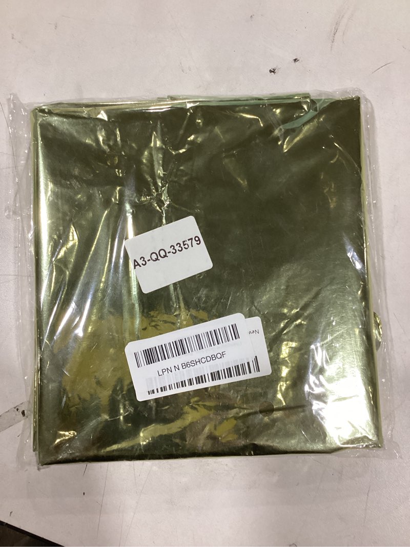 Condition photo showing Good Condition for champagne gold square foil balloon wall,25pcs double sided foil balloons backdrop helium polyester tunnel arch garland kit for birthday bridal anniversary baby shower party decorations light gold