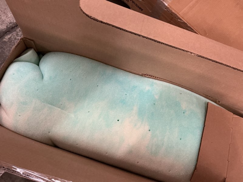 blue memoryfom pad for mattress