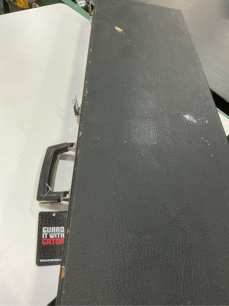 Condition photo showing As Is for Gator Cases Traditonal Series Hard-Shell Wood Case for Extreme-Shape Electric Guitar Bodies, Fits Flying V, Explorer, Warlock, and More, up to 47.5" in Length (GWE-EXTREME)