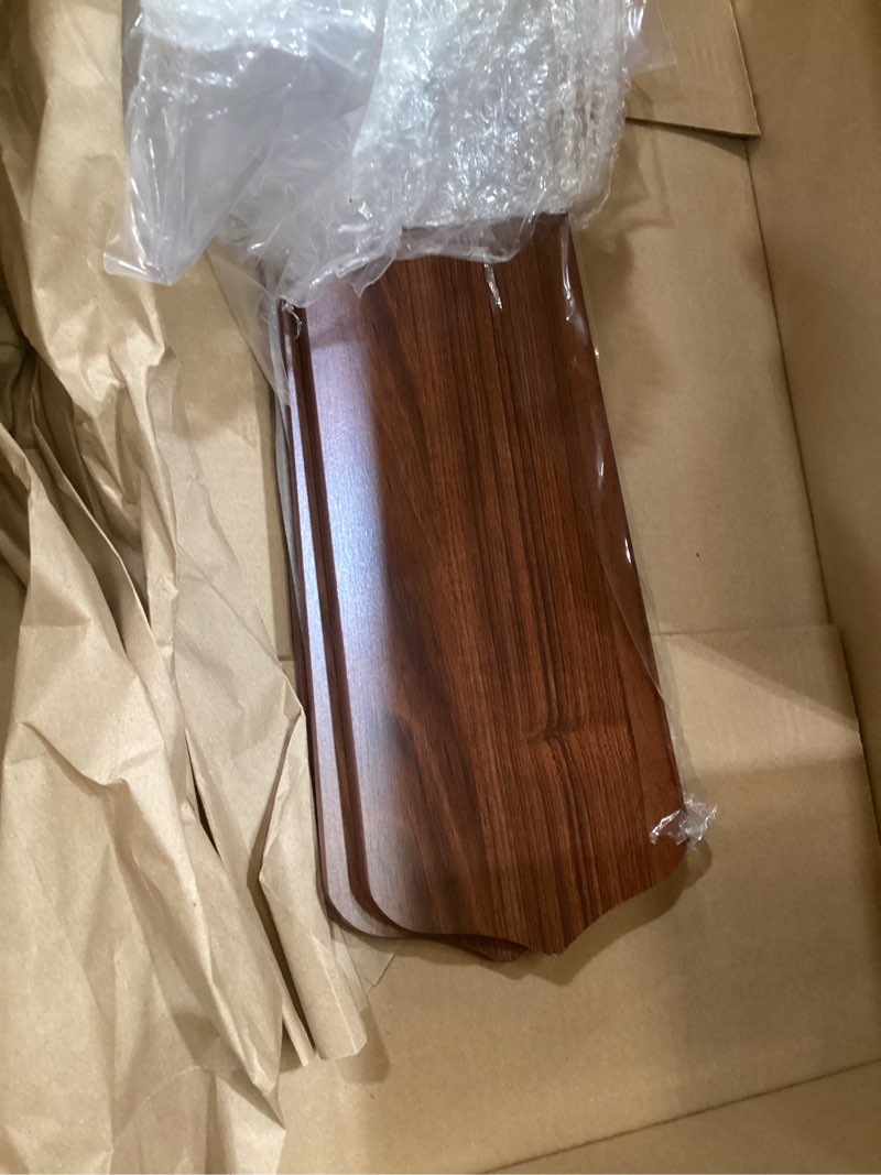 Condition photo showing Good Condition for 20'' replacement fan blades for 52 ceiling fan waterproof weatherproof blades replacement for broken substitution indoor outdoor summer(wood color,5 pcs) wood color 52 inch