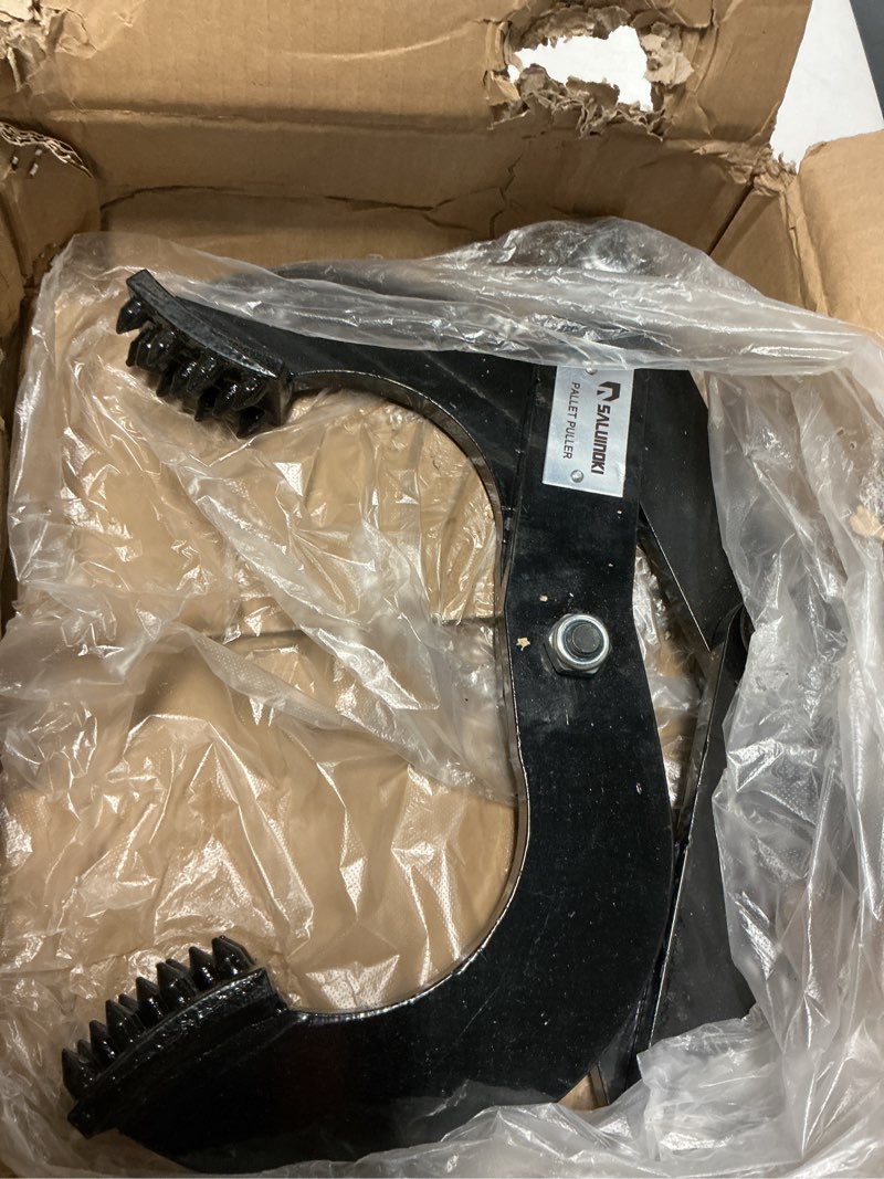 Condition photo showing New/Like New for Pallet Puller Clamp 6000lbs Tree Puller Tool, Stump Puller, Pallet Grabber Black, Compatible with Chain/Strap with Hooks for Lifting/Pulling