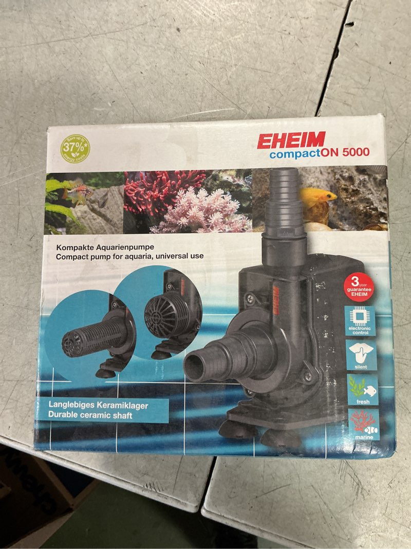 Condition photo showing New/Like New for Eheim 207206 Compact On 5000 Water Pump - 1320 GPH