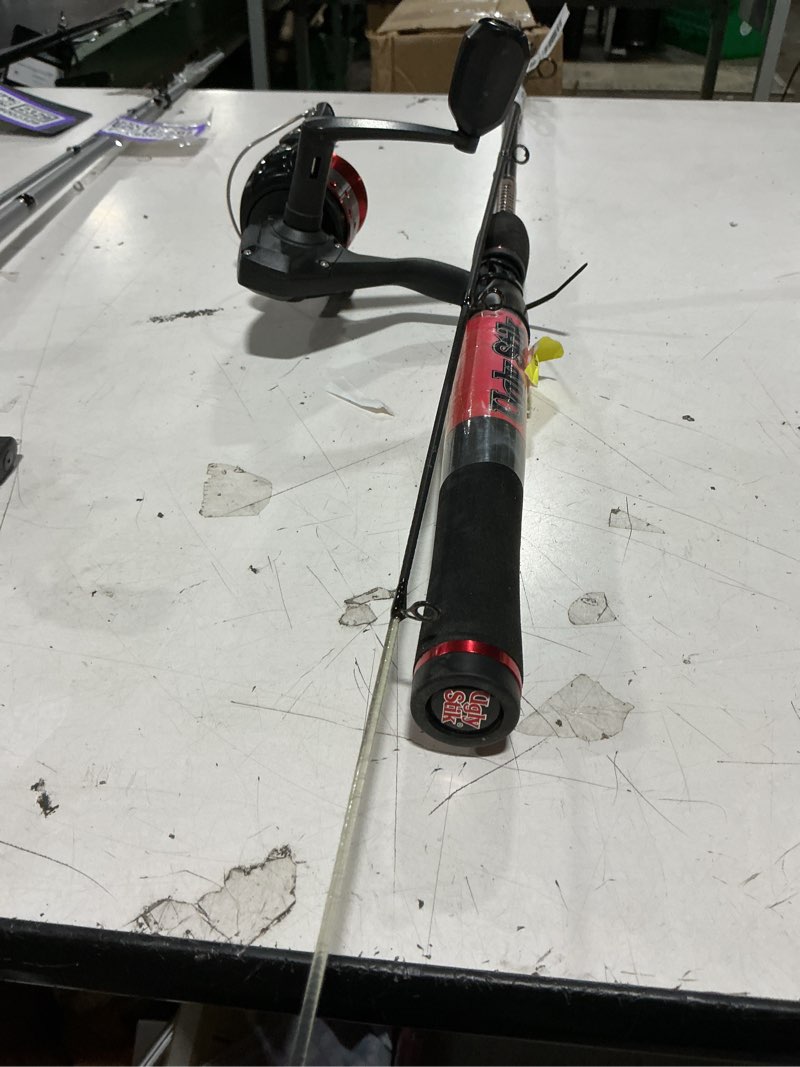 Condition photo showing As Is for ugly stik spinning combo  6 6  medium fishing rod  35 size reel