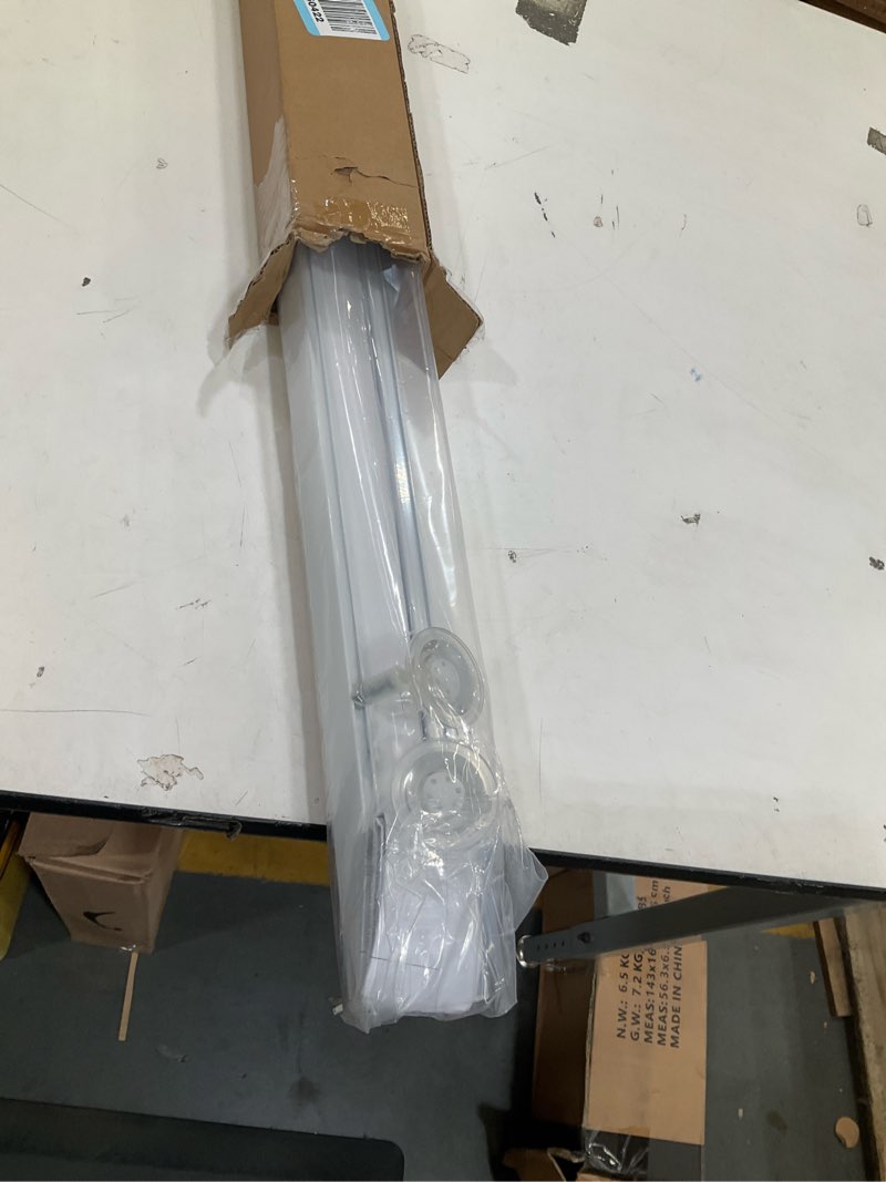 Condition photo showing Good Condition for lazblinds no drill cordless pleated shades with suction cups light filtering top down bottom up pleated blinds for window glass size 28 5/8" w × 70" h, white white 28 5/8" w × 70" h