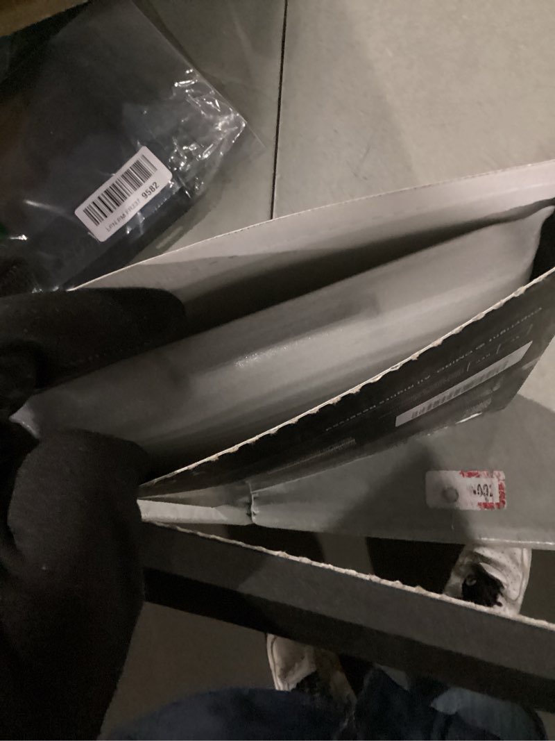 Condition photo showing New/Like New for OMIRO Makeup Mirror for Desk, 10 x 7 inches Table Mirror with Adjustable Stand and Hanging Hole for Shaving and Travelling, White White-without Magnetic 10"L x 7"W