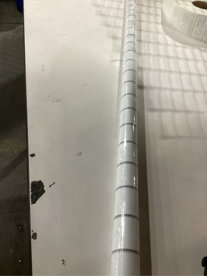 Condition photo showing New/Like New for Fadeless Bulletin Board Paper, Fade-Resistant Paper for Classroom Decor, 48” x 12’, White Subway Tile, 1 Roll White Subway Tile 47.25 x 144 inches