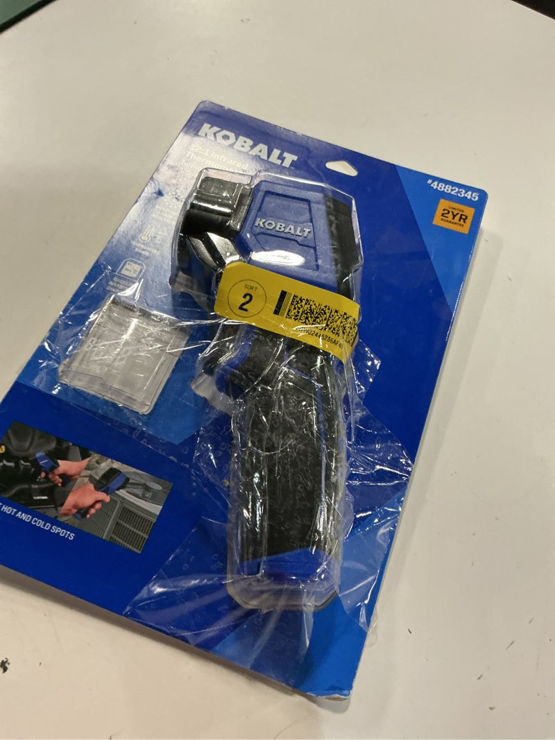 Condition photo showing As Is for kobalt digital display infrared thermometer
