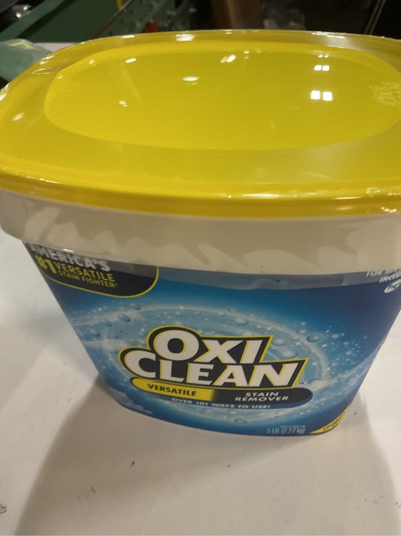 Condition photo showing New/Like New for OxiClean Versatile Stain Remover Powder, 5 lb