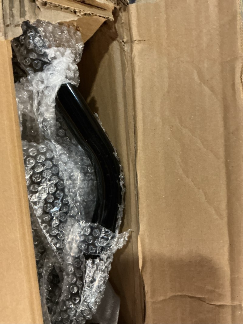 Condition photo showing As Is for Nimsqury Foldable Gymnastics Bar, 5-Height Adjustable Gymnastic Bars for Kids at Home,Robust & Stable for Indoor/Outdoor Using,Weight Limit 140LBS Black