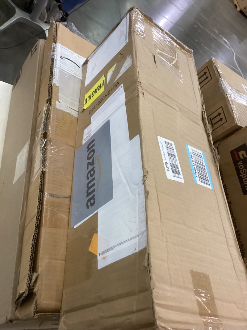 Condition photo showing New/Like New for Amazon Basics Extra Thick Exercise Yoga Mat with Carrying Strap Black 1/2 Inch