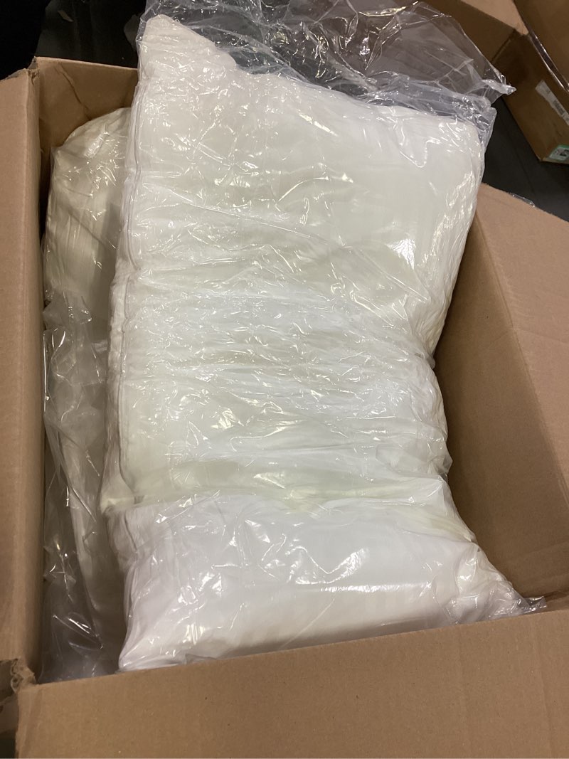 Condition photo showing As Is for CozyLux Pillows Standard Size Set of 4, Cooling Hotel Quality Bed Pillows with Premium Soft Down Alternative Fill for Side Back and Stomach Sleepers - 4 Pack, Standard, 18x26 Inches Standard (Pack of 4) White